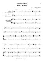 Náhled not [6] - Vitali Giovanni Battista (1632 - 1692) - Sonate da Chiesa (Sonata Prima, Sonata Seconda)