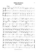 Náhled not [7] - Gabrielli Domenico (1651 - 1690) - Baletti 9 - 12 op. 1