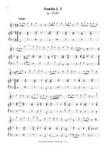 Náhled not [3] - Marcello Benedetto (1686 - 1739) - Sonatas for recorder (in F) or flute and basso continuo no. 1 - 3