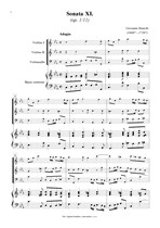 Náhled not [1] - Bianchi Giovanni (1660? - 1720?) - Triosonata c moll (op. 1/11)