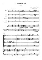 Náhled not [1] - Pepusch Johann Christoph (1667 - 1752) - Concerto B dur (op.8/1)