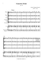 Náhled not [1] - Pepusch Johann Christoph (1667 - 1752) - Concerto B dur (op.8/3)
