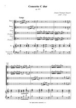 Náhled not [1] - Pepusch Johann Christoph (1667 - 1752) - Concerto C dur (op.8/5)