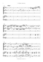 Náhled not [2] - Williams William (1675 - 1701) - Sonata Terza (A dur)