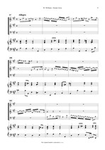 Náhled not [4] - Williams William (1675 - 1701) - Sonata Terza (A dur)