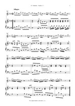 Náhled not [2] - Valentine Roberto (1674 - 1735?) - Sonáty č. 1 - 3