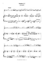 Náhled not [5] - Valentine Roberto (1674 - 1735?) - Sonáty č. 1 - 3