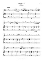 Náhled not [8] - Valentine Roberto (1674 - 1735?) - Sonáty č. 4 - 6