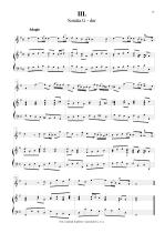 Náhled not [5] - Pepusch Johann Christoph (1667 - 1752) - Sonatas for recorder (in F) or flute and basso continuo No. 1 - 3 