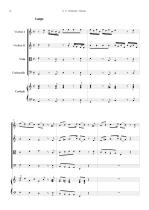 Náhled not [2] - Telemann Georg Philipp (1681 - 1767) - Sonata (TWV 44:1) - transposition