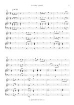 Náhled not [3] - Stradella Alessandro (1644 - 1682) - Sonata a 4 (transpozice do B - dur) (Due violini e due cornetti divisi in due cori)
