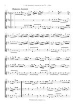 Náhled not [2] - Boismortier Joseph Bodin de (1689 - 1755) - Sonate en trio (op. 7/1 /D major/)