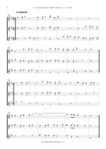 Náhled not [3] - Boismortier Joseph Bodin de (1689 - 1755) - Sonate en trio (op. 7/1 /D major/)
