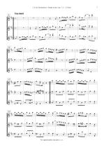 Náhled not [5] - Boismortier Joseph Bodin de (1689 - 1755) - Sonate en trio (op. 7/1 /D major/)