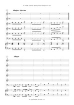 Náhled not [2] - Vivaldi Antonio (1678 - 1741) - Concerto grosso (L Estro Armonico RV 565) - arrangement