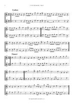 Náhled not [2] - Boismortier Joseph Bodin de (1689 - 1755) - Suites I. - VI. (op. 17) - transpozice o kvartu výše