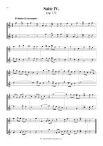 Náhled not [7] - Boismortier Joseph Bodin de (1689 - 1755) - Suites I. - VI. (op. 17) - transpozice o kvartu výše