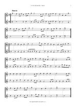 Náhled not [2] - Boismortier Joseph Bodin de (1689 - 1755) - Suites I. - VI. (op. 27) - transpozice o kvartu výše