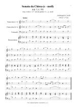 Náhled not [1] - Corelli Arcangelo (1653 - 1713) - Sonata da Chiesa - úprava - op. 1, č. 10, c moll