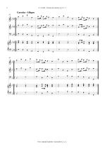 Náhled not [4] - Corelli Arcangelo (1653 - 1713) - Sonata da Camera - arrangement - op. 2/1, F major