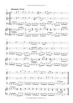 Náhled not [4] - Corelli Arcangelo (1653 - 1713) - Sonata da Camera - op. 2, č. 3, C dur