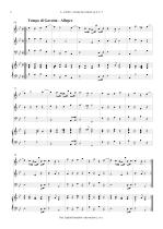 Náhled not [4] - Corelli Arcangelo (1653 - 1713) - Sonata da Camera - op. 2, č. 5, B dur