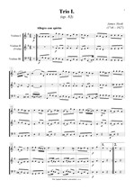 Náhled not [1] - Hook James (1746 - 1827) - Trio I. (op. 83) - arrangement
