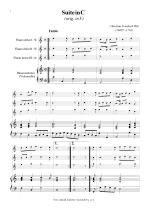 Náhled not [1] - Witt Christian Friedrich (1660? - 1716) - Suite in C - transpozice