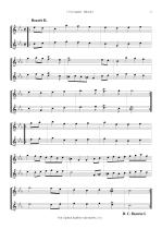 Náhled not [2] - Naudot Jacques Christophe (1690 - 1762) - Babioles I. - III. (suity pro 2 sopr. nástroje) rozsah g1 - c3