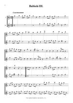 Náhled not [5] - Naudot Jacques Christophe (1690 - 1762) - Babioles I. - III. (suites for 2 soprano instruments) g1 - c3