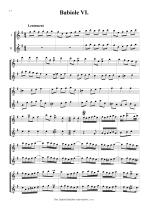 Náhled not [5] - Naudot Jacques Christophe (1690 - 1762) - Babioles IV. - VI. (suites for 2 soprano instruments) g1 - c3