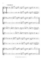 Náhled not [6] - Naudot Jacques Christophe (1690 - 1762) - Babioles IV. - VI. (suites for 2 soprano instruments) g1 - c3