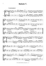 Náhled not [3] - Naudot Jacques Christophe (1690 - 1762) - Babioles IV. - VI. (suites for 2 soprano instruments) d1 - g2
