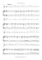 Náhled not [3] - Barsanti Francesco (1690 - 1772) - Sonáta B - dur (op. 1, č. 6)