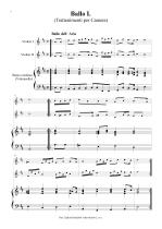 Náhled not [2] - Cazzati Maurizio (1616 - 1678) - Čtyři skladby ze sbírky „Trattenimenti per camera“