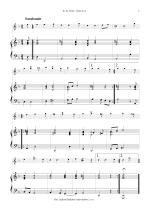Náhled not [3] - Visée de Robert (1650? - 1725?) - Suite in D minor - arrangement