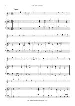 Náhled not [4] - Visée de Robert (1650? - 1725?) - Suite in D minor - arrangement