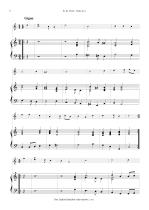 Náhled not [4] - Visée de Robert (1650? - 1725?) - Suite in A minor - arrangement