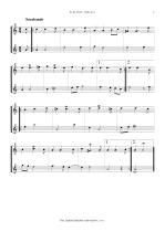 Náhled not [3] - Visée de Robert (1650? - 1725?) - Suite in A minor - arrangement