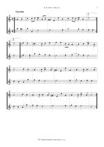 Náhled not [5] - Visée de Robert (1650? - 1725?) - Suite in A minor - arrangement