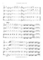 Náhled not [2] - Boismortier Joseph Bodin de (1689 - 1755) - Concerto d - moll, op. 15, č. 4 (orig. flauto traverso I., II., III., IV., V.)