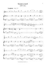 Náhled not [5] - Händel Georg Friedrich (1685 - 1759) - Sonáty pro zobcovou flétnu a basso continuo (HWV 360, 362)