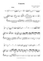 Náhled not [1] - Baron Ernst Gottlieb (1696 - 1760) - Concerto