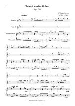 Náhled not [1] - Corbett William (1680 - 1748) - Triová sonáta G dur (op. 2/1)