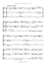Náhled not [2] - Boismortier Joseph Bodin de (1689 - 1755) - Sonate en trio (op. 7 č. 2 /h moll/)