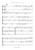 Náhled not [4] - Boismortier Joseph Bodin de (1689 - 1755) - Sonate en trio (op. 7 č. 2 /h moll/)