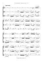 Náhled not [2] - Boismortier Joseph Bodin de (1689 - 1755) - Sonate en trio (op. 7/3 /C major/) - arrangement