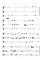 Náhled not [4] - Boismortier Joseph Bodin de (1689 - 1755) - Sonate en trio (op. 7 č. 5 /G dur/)
