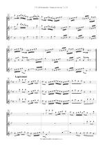 Náhled not [2] - Boismortier Joseph Bodin de (1689 - 1755) - Sonate en trio (op. 7 č. 5 /B dur/) - úprava
