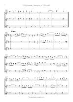 Náhled not [4] - Boismortier Joseph Bodin de (1689 - 1755) - Sonate en trio (op. 7 č. 6 /e moll/)